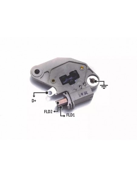 Regulador De Voltaje Gm S10-peugeot 206,405-vw Polo-m.benz