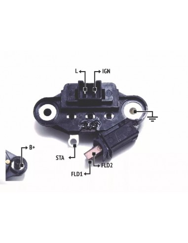 Regulador De Voltaje Renault 12v.c/2...