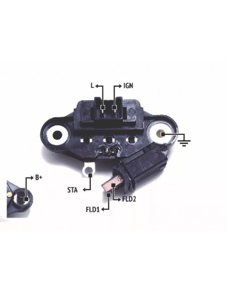 Regulador De Voltaje Renault 12v.c/2 Terminales