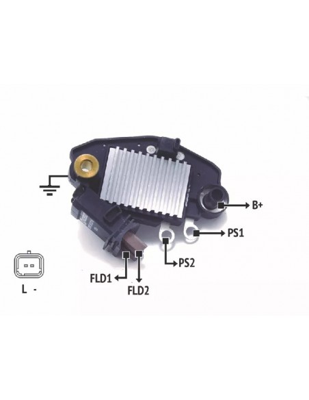 Regulador De Voltaje Renault Clio Ii 1.4,kangoo 1.4,1.9,megane,laguna,espace