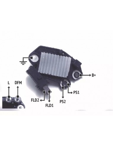 Regulador De Voltaje Peugeot 206...