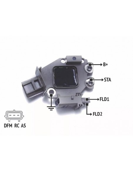 Regulador De Voltaje Ford Ecosport,fiesta Alt.sg15s019,tg12c013,15