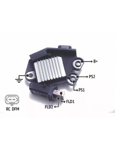 Regulador De Voltaje Chevrolet Captiva / Agile / Montana / Corsa Classic