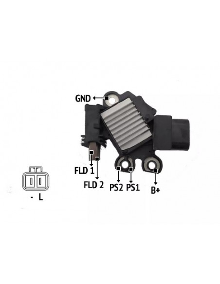 Regulador De Voltaje Hyundai / Kia (rnv 593389)