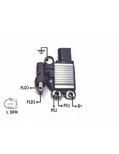 Regulador De Voltaje Etios 1.5 2014 - P/alt Fg9t014