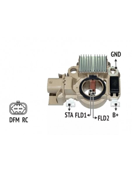 Regulador De Voltaje Alternador Tipo Mitsubishi Rnmi 83219j