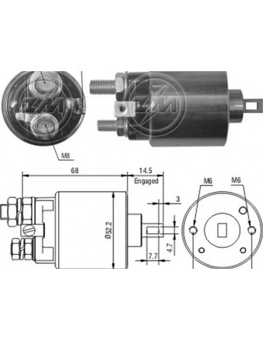 Solenoide G. Silverado 6 Cil.nafta...