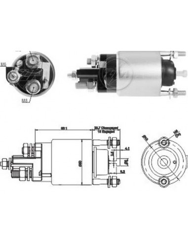 Solenoide Mercedes Benz Sprinter,vito