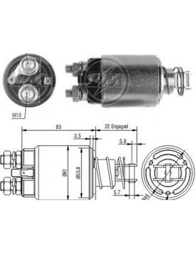 Solenoide Fiat Iveco/renault...