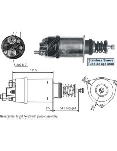 Solenoide Ford Camion 6.6/7.8l...