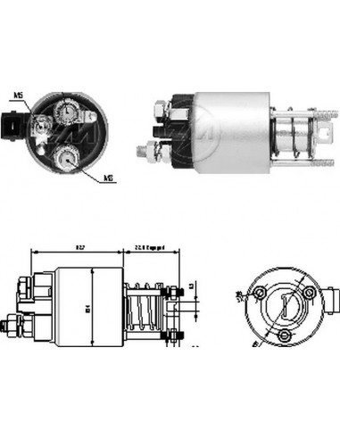 Solenoide Seat Cordoba,ibiza- Vw...