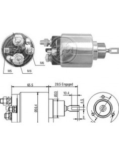 Solenoide Fiat Palio 1.6...