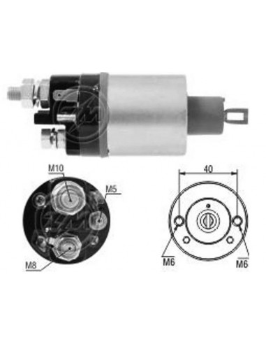 Solenoide Valtra 1280 / 1580 ( Indiel...