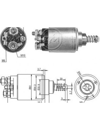 Solenoide M.benz 712-914-915 C/motor...