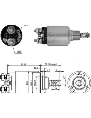 Solenoide J.deere Tractores...