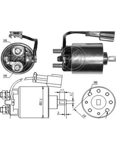 Solenoide Nissan Pathfinder,terrano...