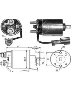 Solenoide Nissan (hitachi) 12v
