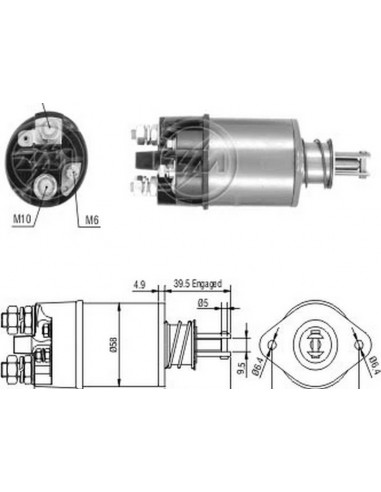 Solenoide Fiat Camion Y Tractor...