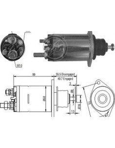 Solenoide M.benz 28mt 12...