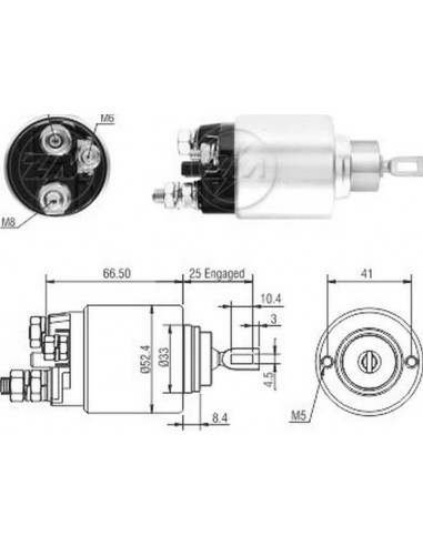 Solenoide Fiat Palio / Siena / Strada...