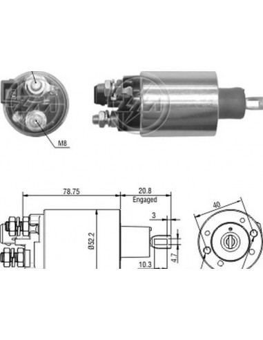 Solenoide Ford Camion Mwm P131...