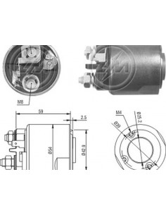 Solenoide Renault Clio...