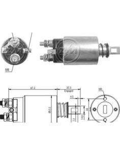 Solenoide Nissan -isuzu...