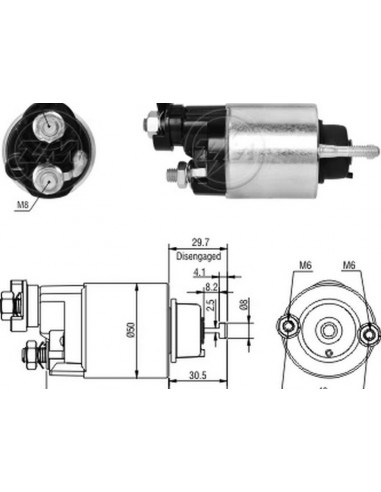 Solenoide Honda Civic (nippondenso...