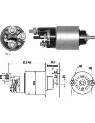Solenoide Solenoide M.sprinter 2.1 12v