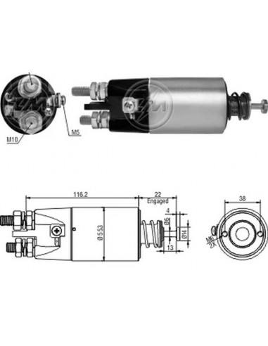Solenoide Volvo Camion 2009--renault...