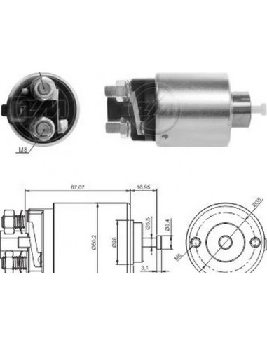 Solenoide Solenoide Hyundai I30 / Kia...