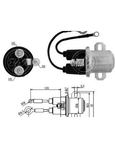 Solenoide Auxiliar M.benz...