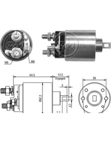 Solenoide Ford Escort,fiesta-land...
