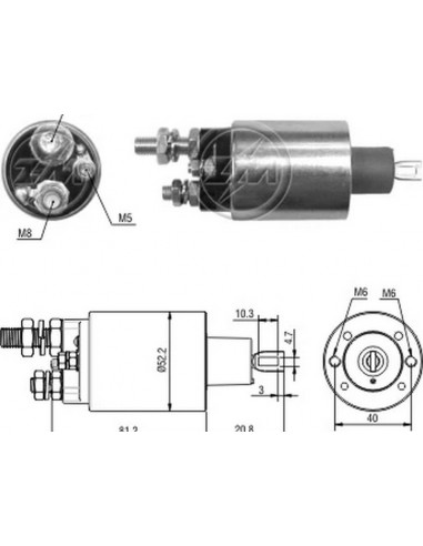 Solenoide Volkswagen Camion 1315 /...