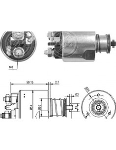 Solenoide Volvo S40 1.9di,tdi
