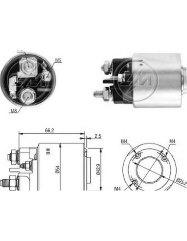Solenoide Peugeot...