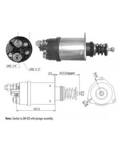 Solenoide Clark-perkins-cummins...