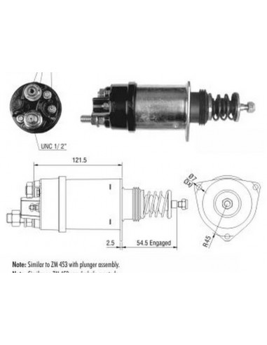 Solenoide Ford Camion 6.6,7.8l...