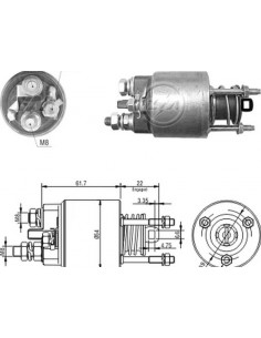 Solenoide Fiat Palio 1.0...