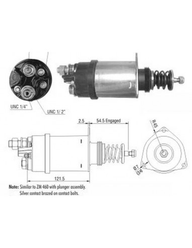 Solenoide M.benz-vw Camion (d.remi...