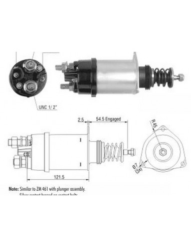 Solenoide Case-caterpilar-cummins...