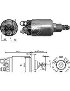 Solenoide Ford Tractor 12v