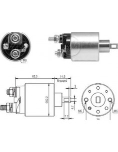 Solenoide Fiat 500 / Bravo...