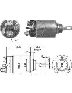 Solenoide Renault Clio...