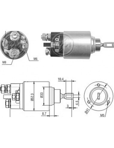 Solenoide Bmw 316 / 318 / 320 / 323 /...