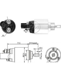 Solenoide Audi A1,a3,a4 -vw...