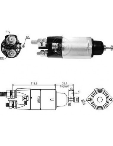 Solenoide Mercedes Benz Atron,axor 24...