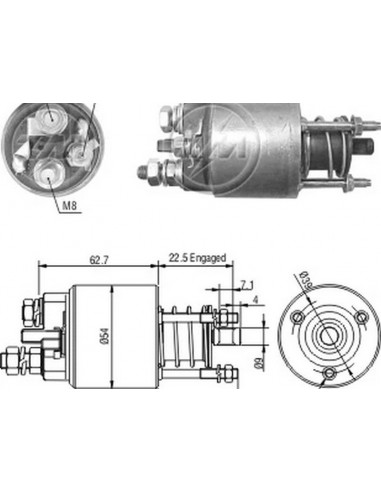 Solenoide Fiat Palio,siena Motor Fire...