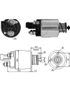 Solenoide Vw Fox,voyage,gol...