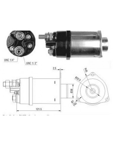 Solenoide Chevrolet-ford Cargo 37 Mt...